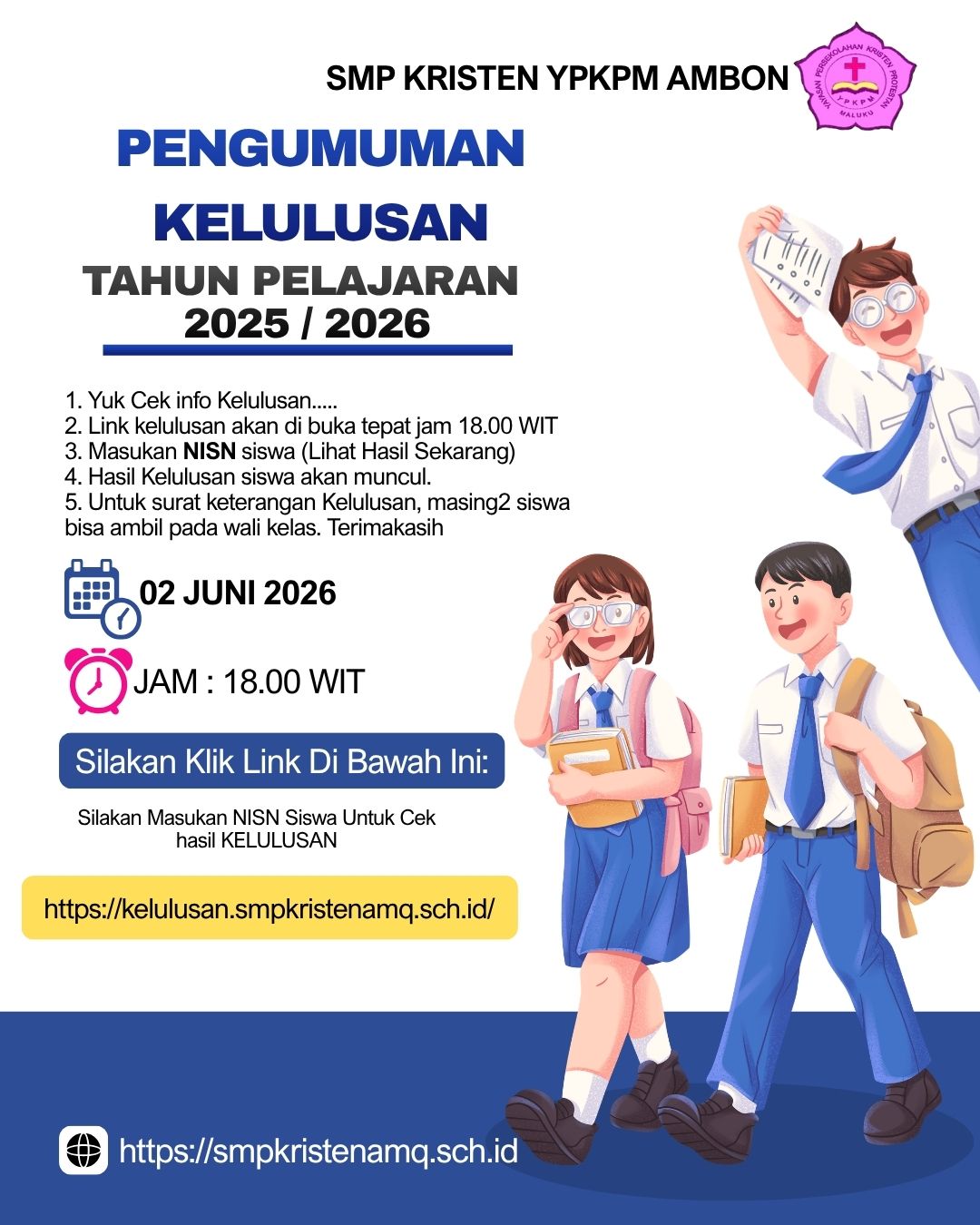 kinfo kelulusan 2026